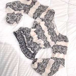 Long sleeve crop top